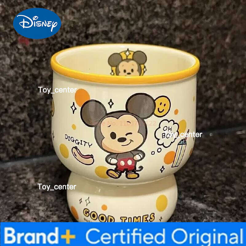 Disney Cute Cartoon Mickey Ceramic Coffee Mug - Creative Fashion Water Cup for Children Home Office Use Anime Periphery Toy Gift H260205