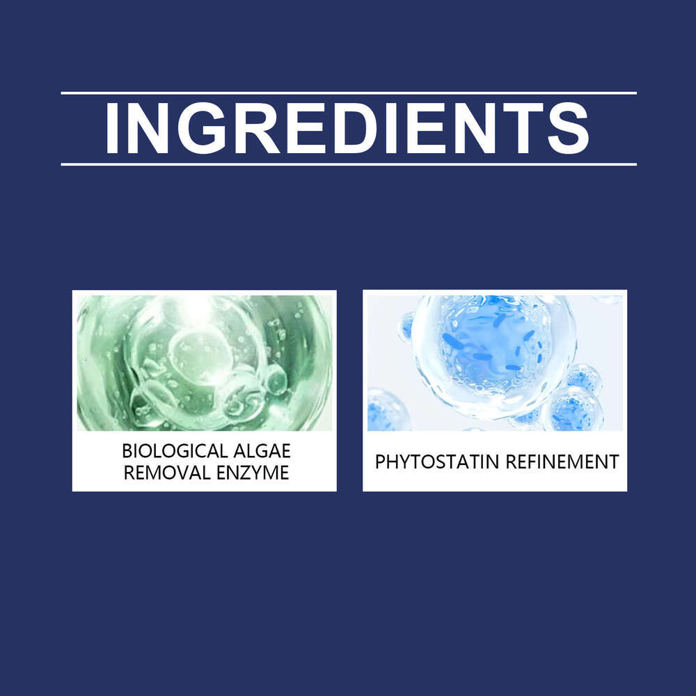 AMZ Aquarium Cleans Fish Tank Stains Removes Algae and Moss, Safe for Fish, Daily Maintenance Water Purifier S260203