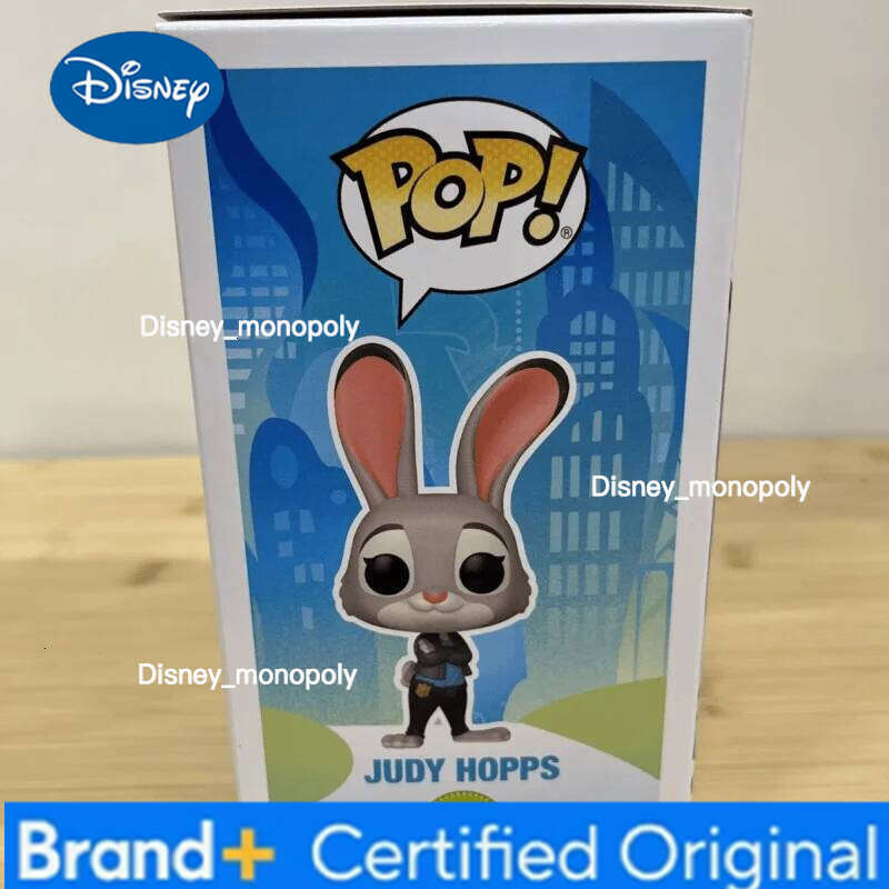 Disney Zootopia 2 Hopps #1652 Funko Pop Action Doll Model Genuine Judy Collectable Vinyl Figure Fan Children Christma Gifts H260205