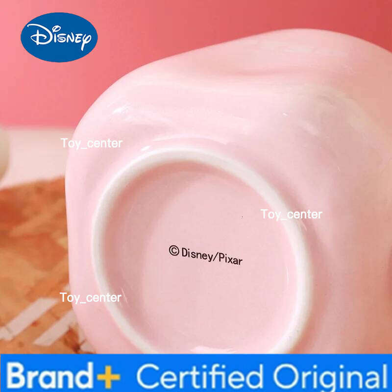 Disney Winnie The Pooh Ceramic Mugs With Spoon Toy Story Strawberry Bear Cartoon Gift Box Coffee Cup A Friend'S Birthday Present H260205