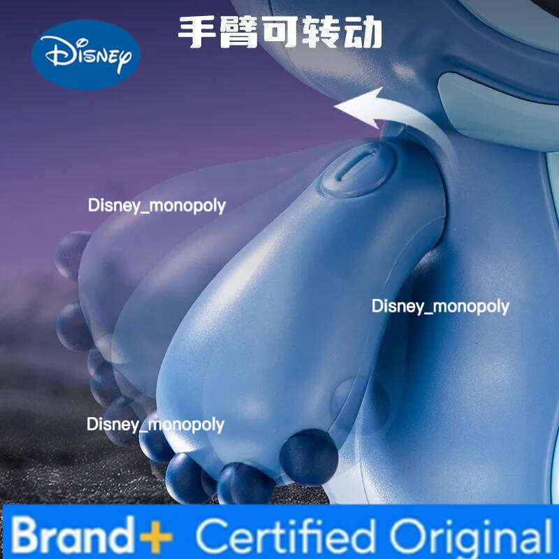 Disney Stitch Electric Piggy Bank Anime Figurine Action Figure Collection Model Doll Cute Cartoon Toys for Children's Gift H260205