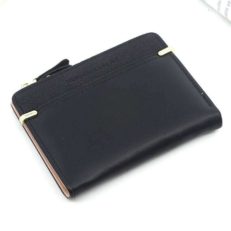 Women's Short Pink Coin Purse Fashion Wallets Woman Card Holder Small Ladies Wallet Female Hasp Mini Clutch for Girl Z260205