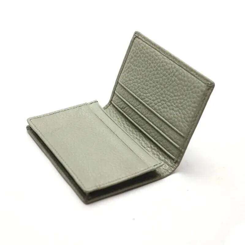 Genuine Leather Business Holder Name Case Wallet for Men & Women Z260205