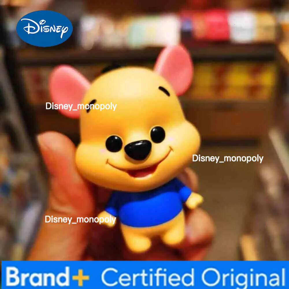 Disney Family Series Winnie the Pooh Piglet Tigger Eeyore Owl Rabbit Roo Tiger Action Figure Toys Gifts for Kids H260205