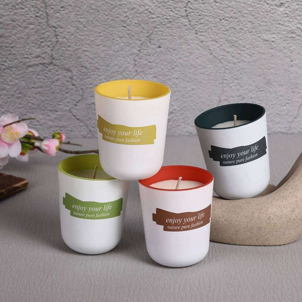 Large Soy Candle Couples And Family Gatherings - Smoke-Free Aromatherapy Candles in Various Scents for Romantic Atmosphere H260205