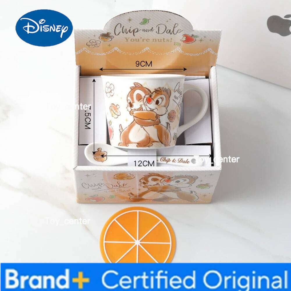 Disney Cute Hand Drawn Pattern Ceramic Mugs Simple Large Capacity Cup Cartoon Style Mug for Home Office Cups Daily Use H260205