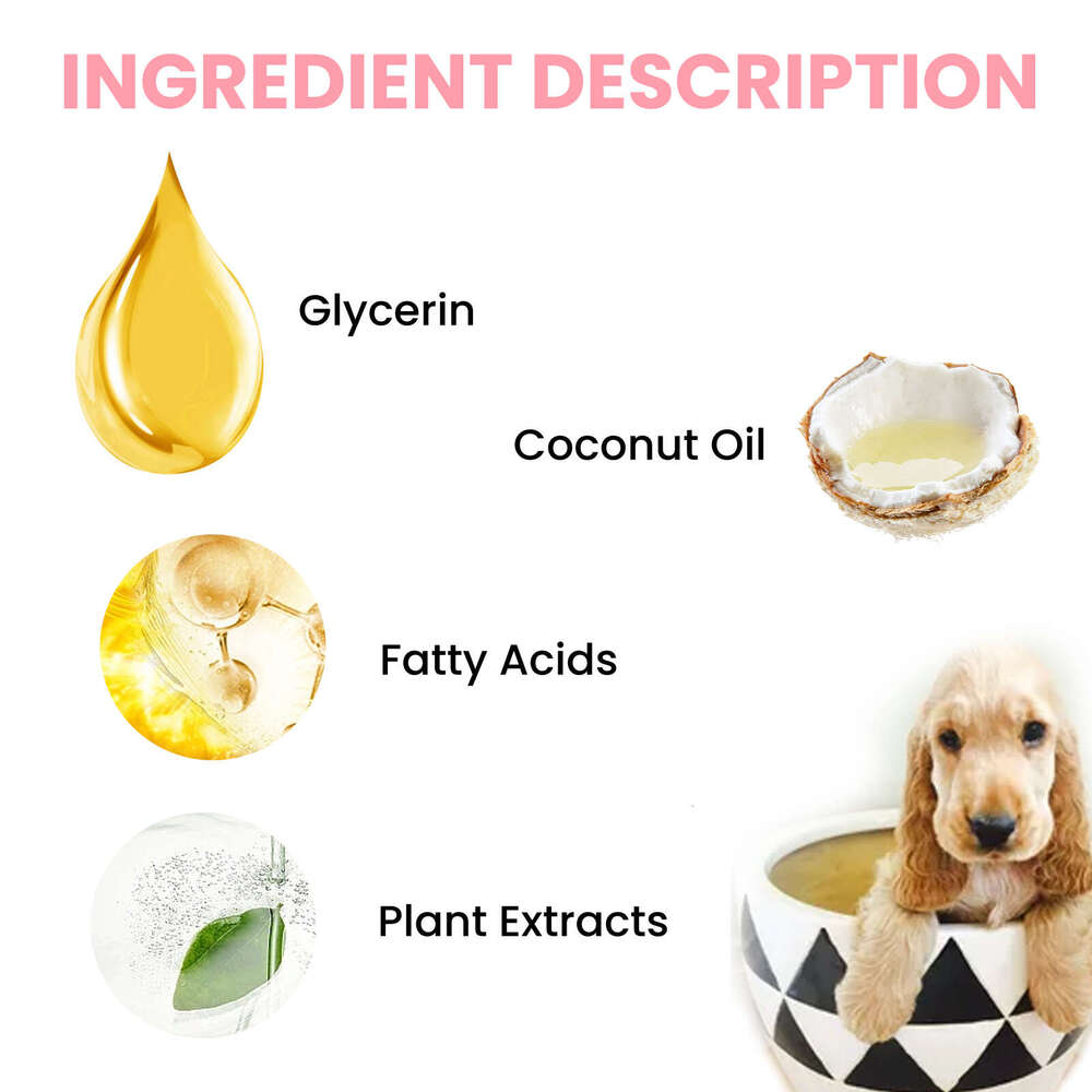 Yegbong Pet Relieves Itchy Skin Softens Fur for Cats Dogs, Mite Removal and Cleaning Soap S260203