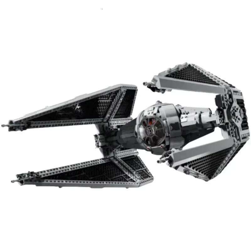 2026 New Technical 1931PCS TIE Interceptors Spaceship 75382 Building Blocks Starfighter MOC Assembly Collectible Display Model Kits 26Y0205