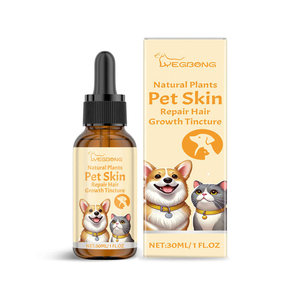 Yegbong Pet Drops Cat Dog Skin Spray Repair Hair Nutrition Massage Care Agent S260203