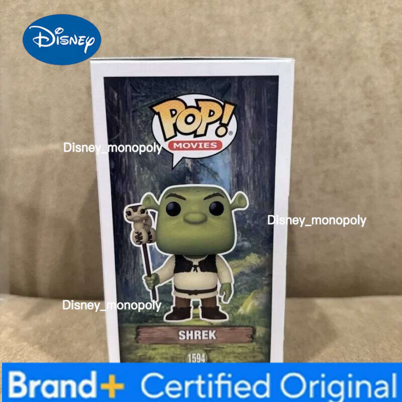 Disney Shrek Funko Pop Official Genuine Action Model #1594 Vinyl Sculpture Doll Limited Edition Collection Desktop Decoration Gift H260205