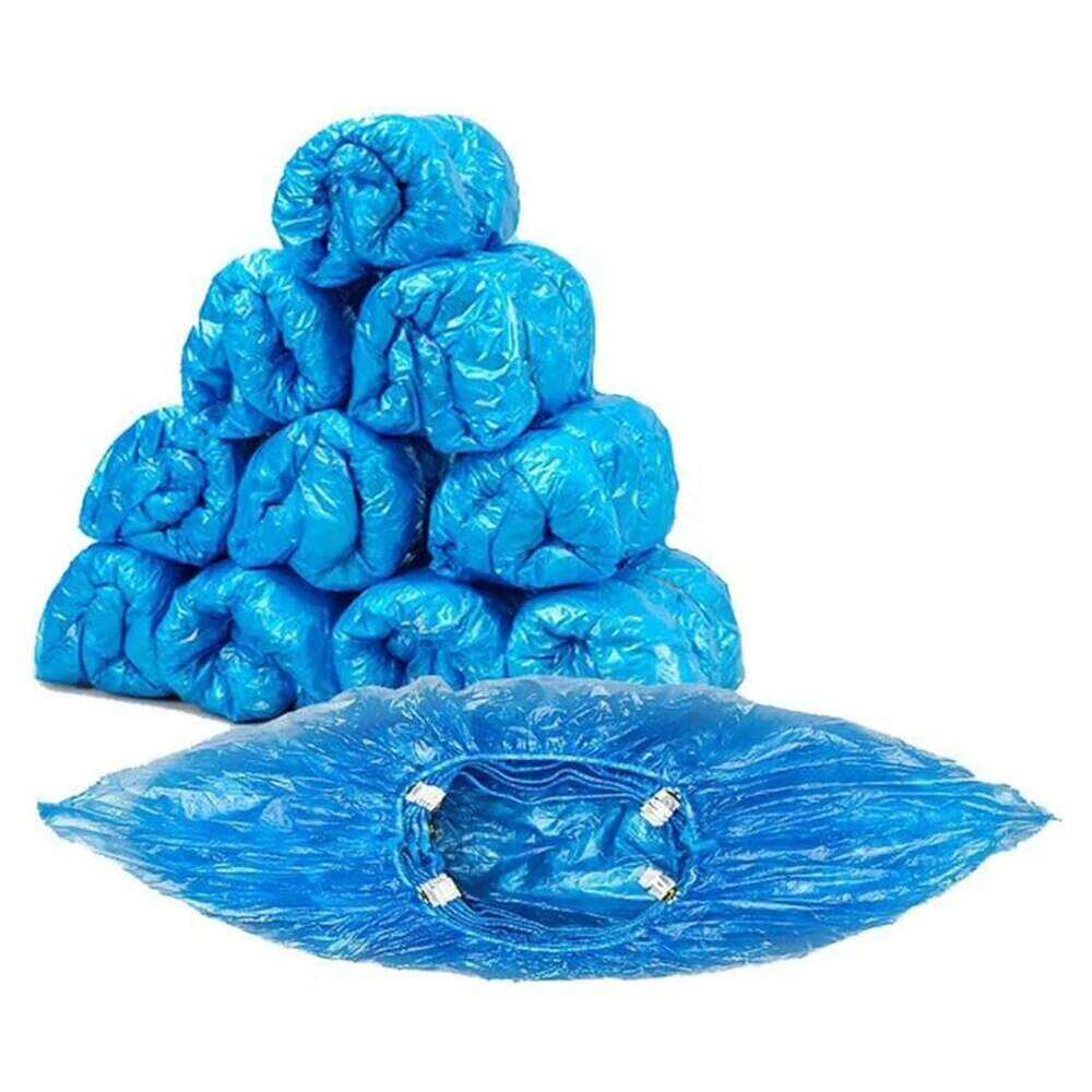 Machine 100Pcs Disposable Covers Portable Automatic Shoe Cover Dispenser for Indoor Rainy Floor S260204