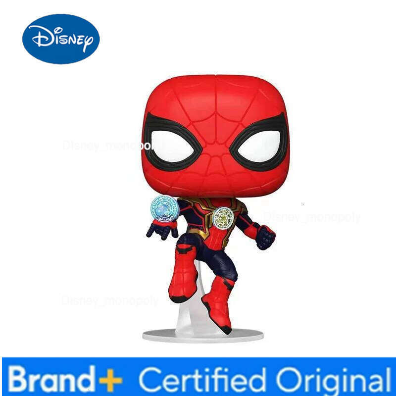 Disney Marvel Avengers Venom Spider-Man Series Noctilucent Vinyl Figure Collection Model Toys New Year's Christmas Gifts 10cm H260205