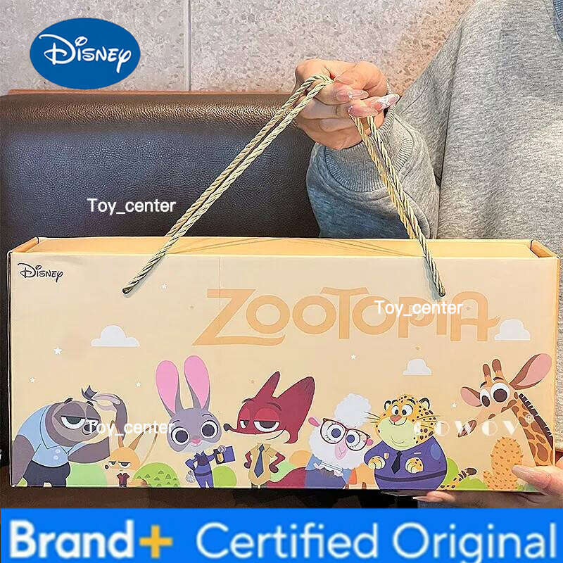 Disney Zootopia Ceramic Couple Water Cup Heat Insulation Handle Home Coffee Mug Box Packed Birthday Gift For Couples H260205