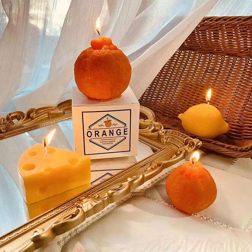 Creative Handmade Soywax Scented Candle Aromatherapy Home Gift for Birthday Wedding Decoration Photography Fragrance S260204