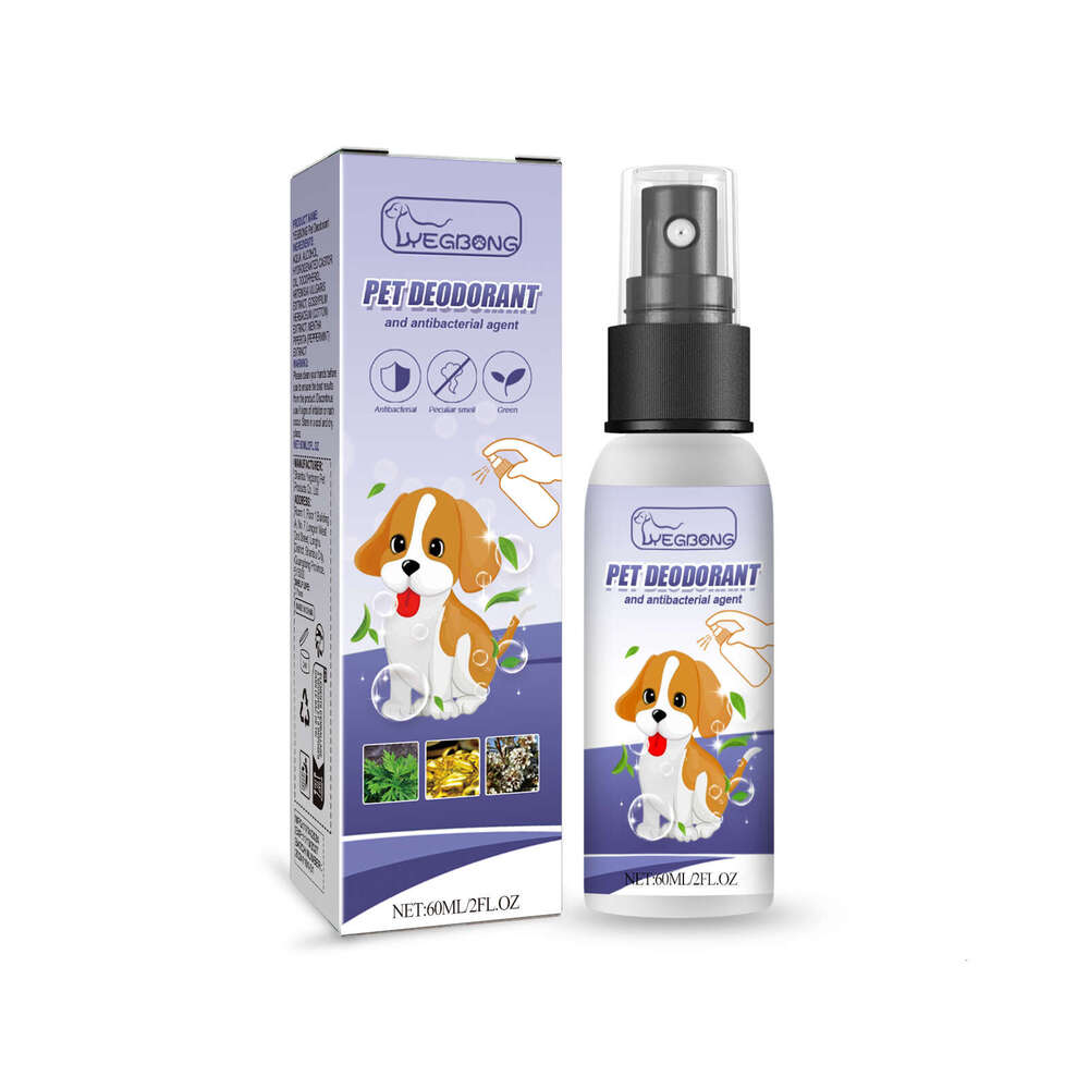 Yegbong Pet Deodorizing Spray Removal for Dogs and Cats Urine Smell Body Odor Feces Deodorizer Air Freshener S260203