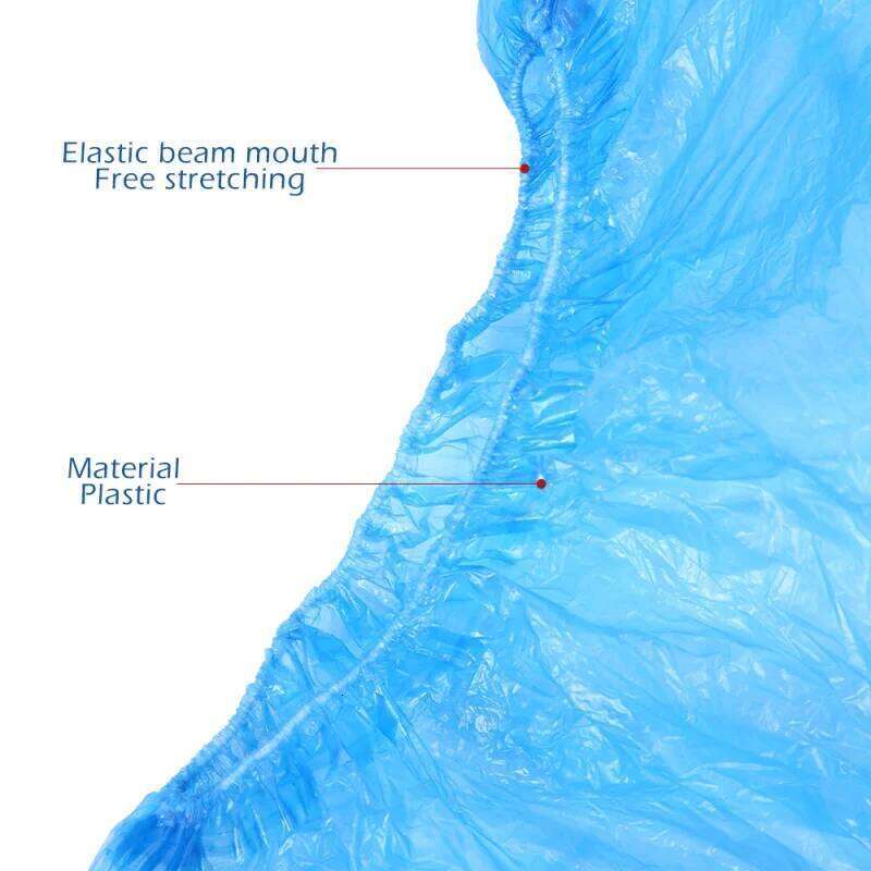 100Pcs Disposable Cleaning Set Indoor Outdoor Rainy Day Carpet Anti-slip Dust Non-woven Wear-resistant Shoe Cover S260204