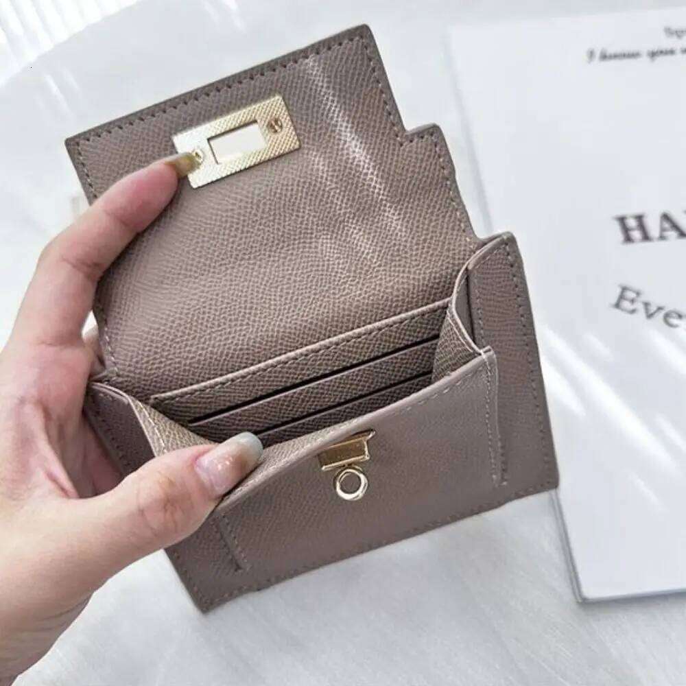 PU Leather Women's Wallet Fashion Zipper Solid Color Coin Purse Short Style Two Fold Card Bag Women Z260205