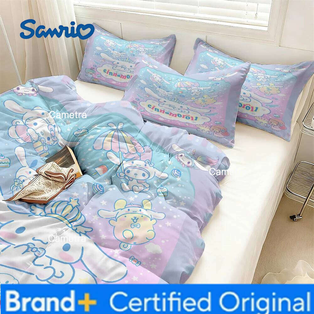 Sanrio Cinnamon Dog Minimalist Quilt Cover is a comfortable and lightweight quilt cover suitable for all skin types. H260205