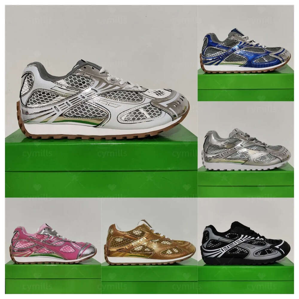 Boteggas Sneaker Designer Trainers For Men & Women Mesh Breathable Fabric Design Comfortable Multicolor Quality Leather Casual Shoes, Sizes 5-14 EU 35-48 6E0