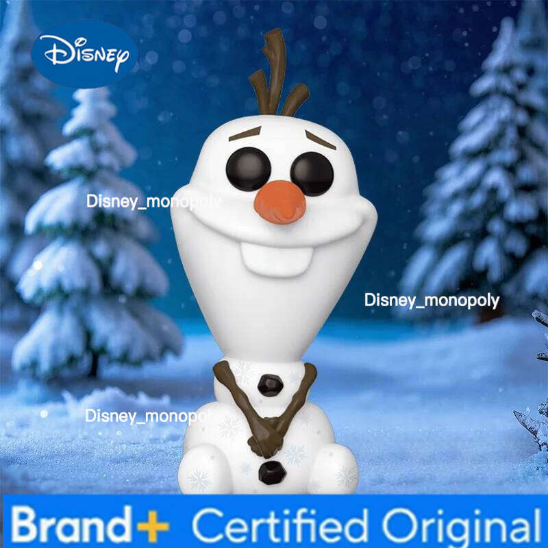 Disney Frozen Series Elsa Action Figures Funko Pop Anime Anna Olaf Figure Collectible Decoration Limited Edition Model Gifts H2602051