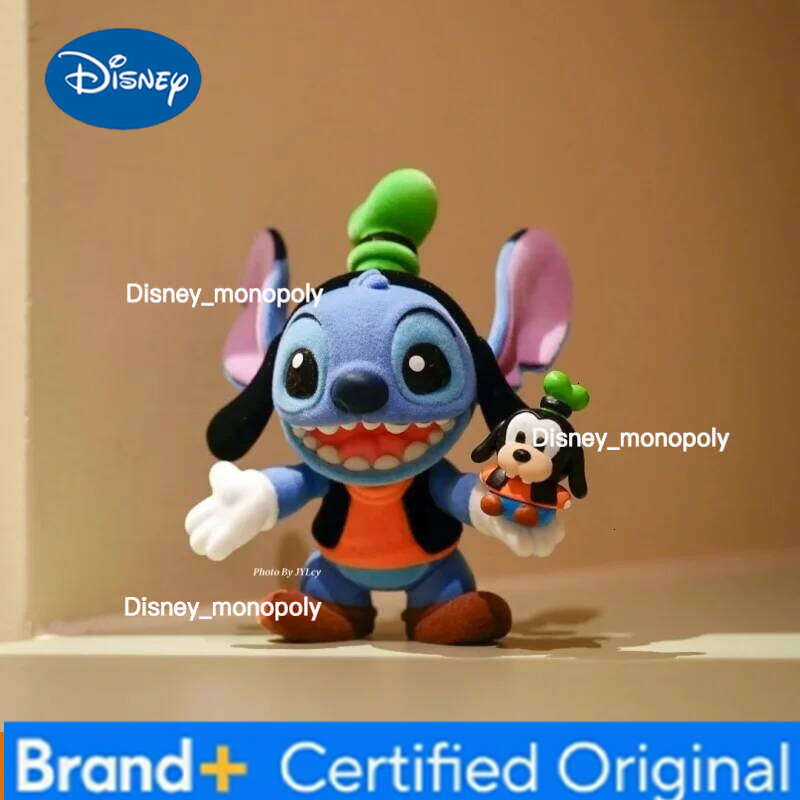 Disney Genuine HotToys Stitch Fan-Cination Series Mickey Friends COSBI Blind Box Collectibles Trendy Figurines Gift Decorative Ornament H260205