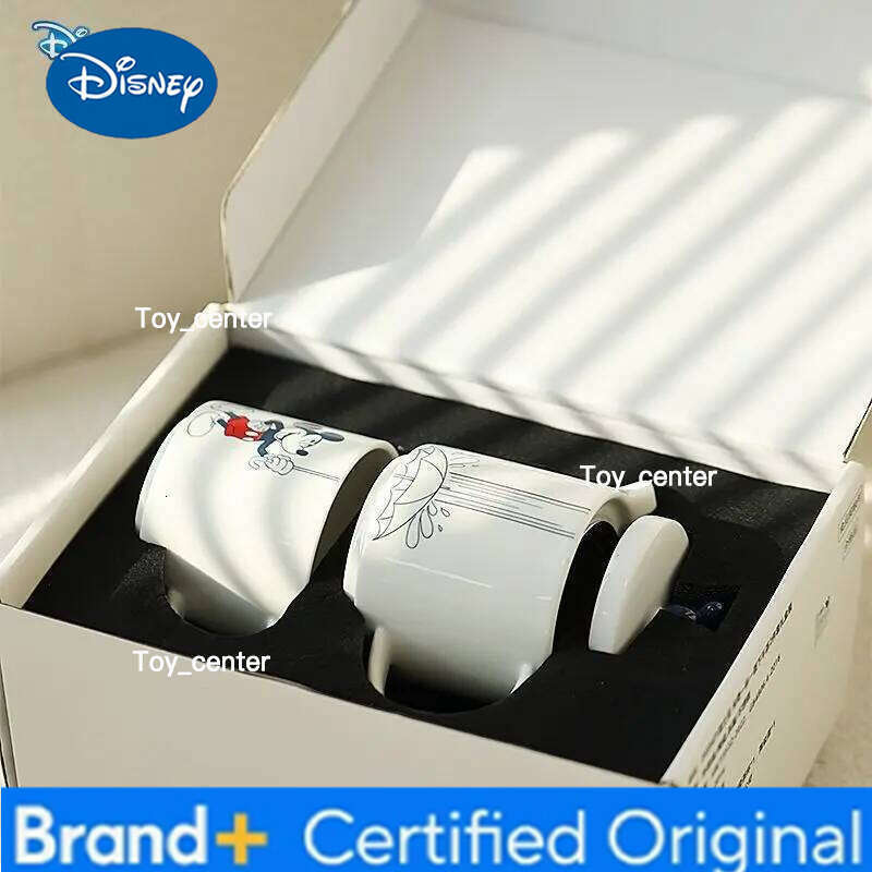 Disney Mouse Pot One Cup Two Piece Gift Set Mug Mickey Home Brewing Teapot Office Coffee Mugs H260205
