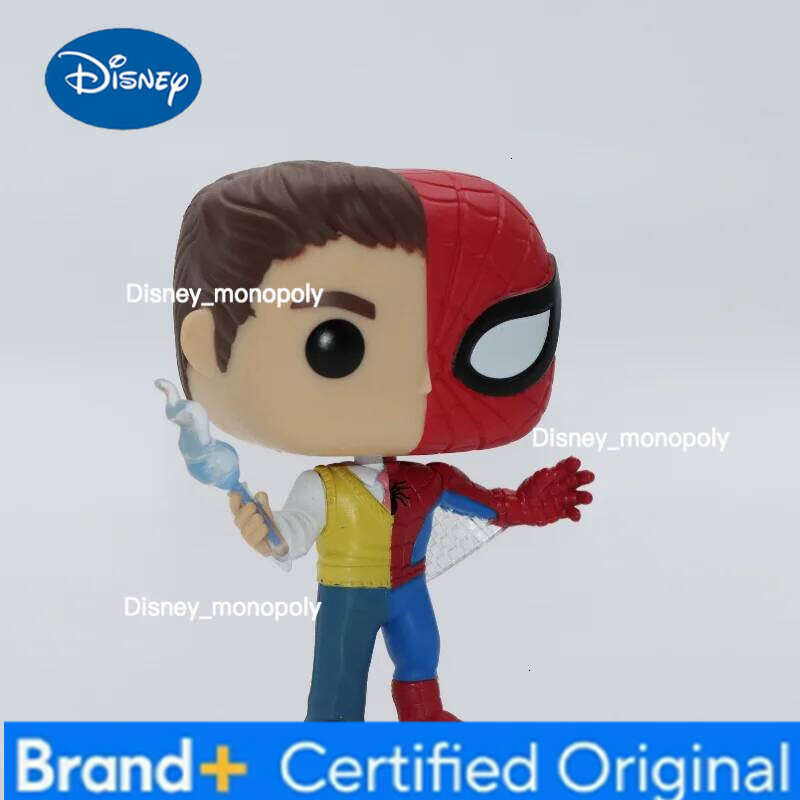 Disney Funko Pop Original MARVEL Spider Man Peter Parker Action Figures Toys for Boys Birthday Gift Collectible Model Ornaments H2602051