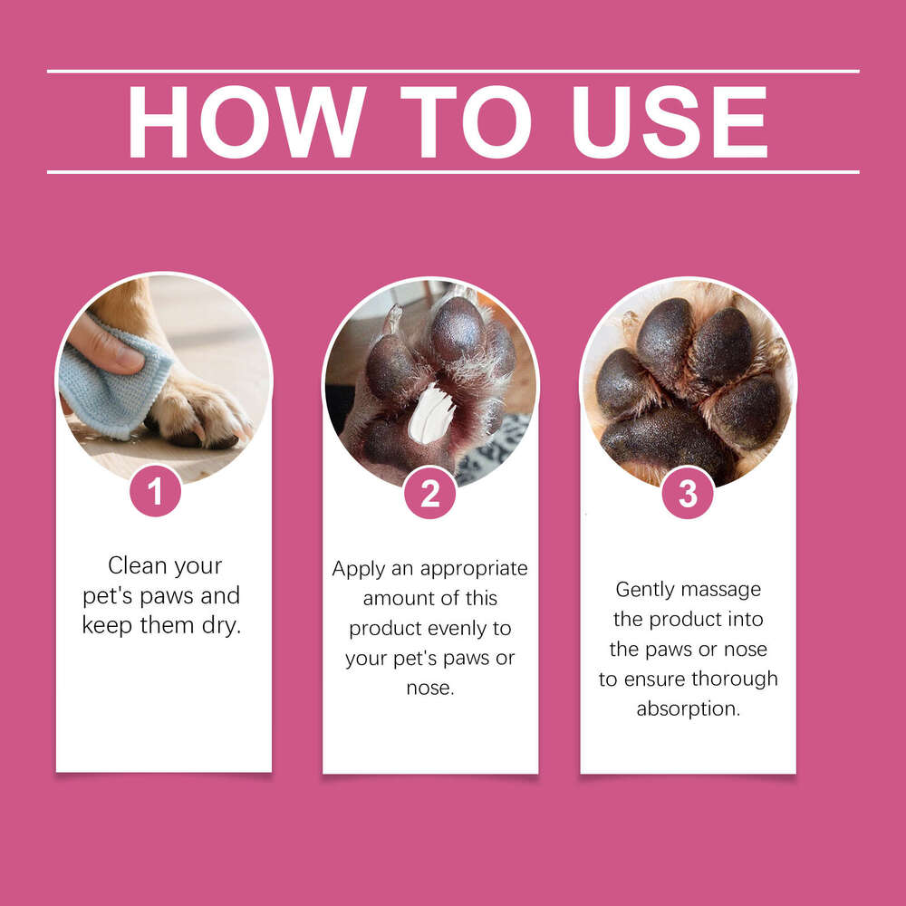 Yegbong Gentle Care for Pet Dog Paws Moisturizing Paw Balm S260203