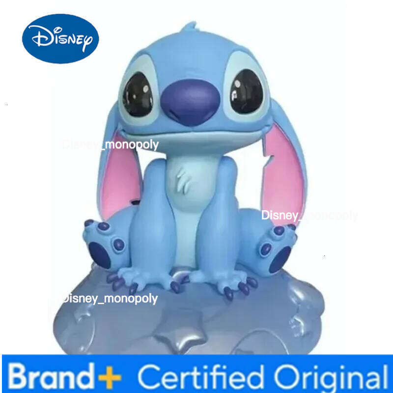 Disney 1 PCS Random Popular Christmas Anime Toy Stitch 1182#pink Stitch1223#128 #Decoration Action Figure Collection Mode H260205