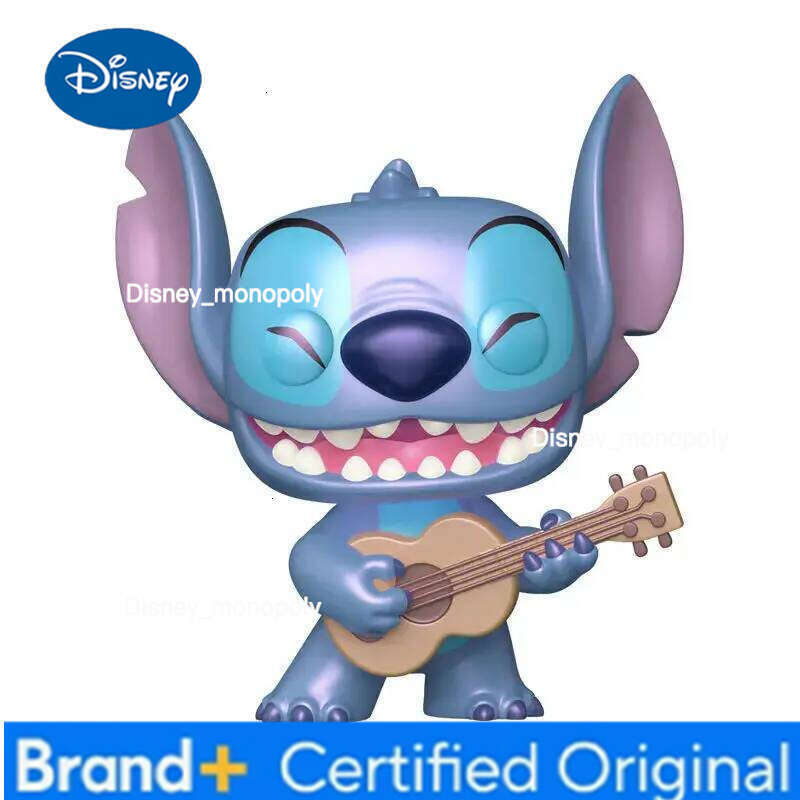 Disney Funko Pop Original Lilo Stitch STITCH UHWRAPPING GIFT Anime Figure Statue/action Model Toys Gifts for Festival H260205