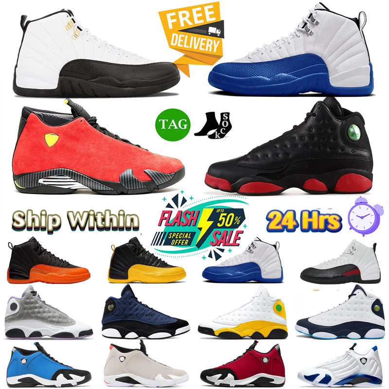 2026 12 12s 13 13s Shoes for Mens Winterized BORDEAUX The Master FLU GAME Men Sports Sneakers 14 14s Clot Hyper XIV Mens Sports trainer Sneakers