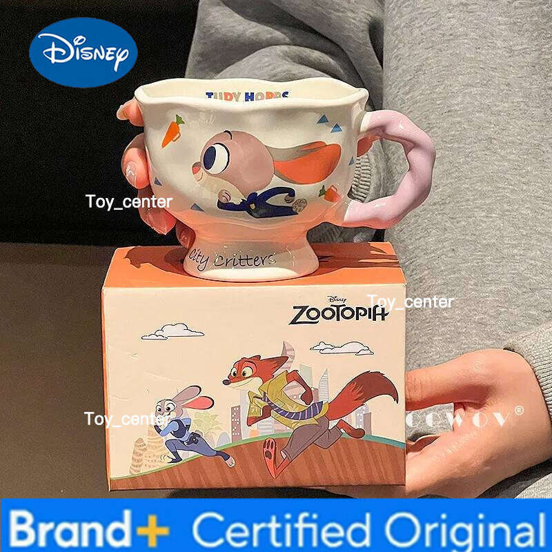 Disney Zootopia Nick Wilde Ceramic Mug Couple Water Home Drinking Cup New Year Birthday Valentine S Day Gift H260205