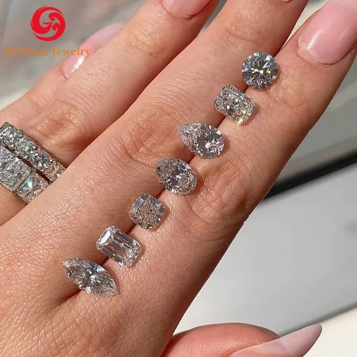 IGI Certificate Lab Diamond 05CT 1CT 2CT 3CT Round Brilliant Cut D HPHT CVD VVS VS Lab Grown Diamond