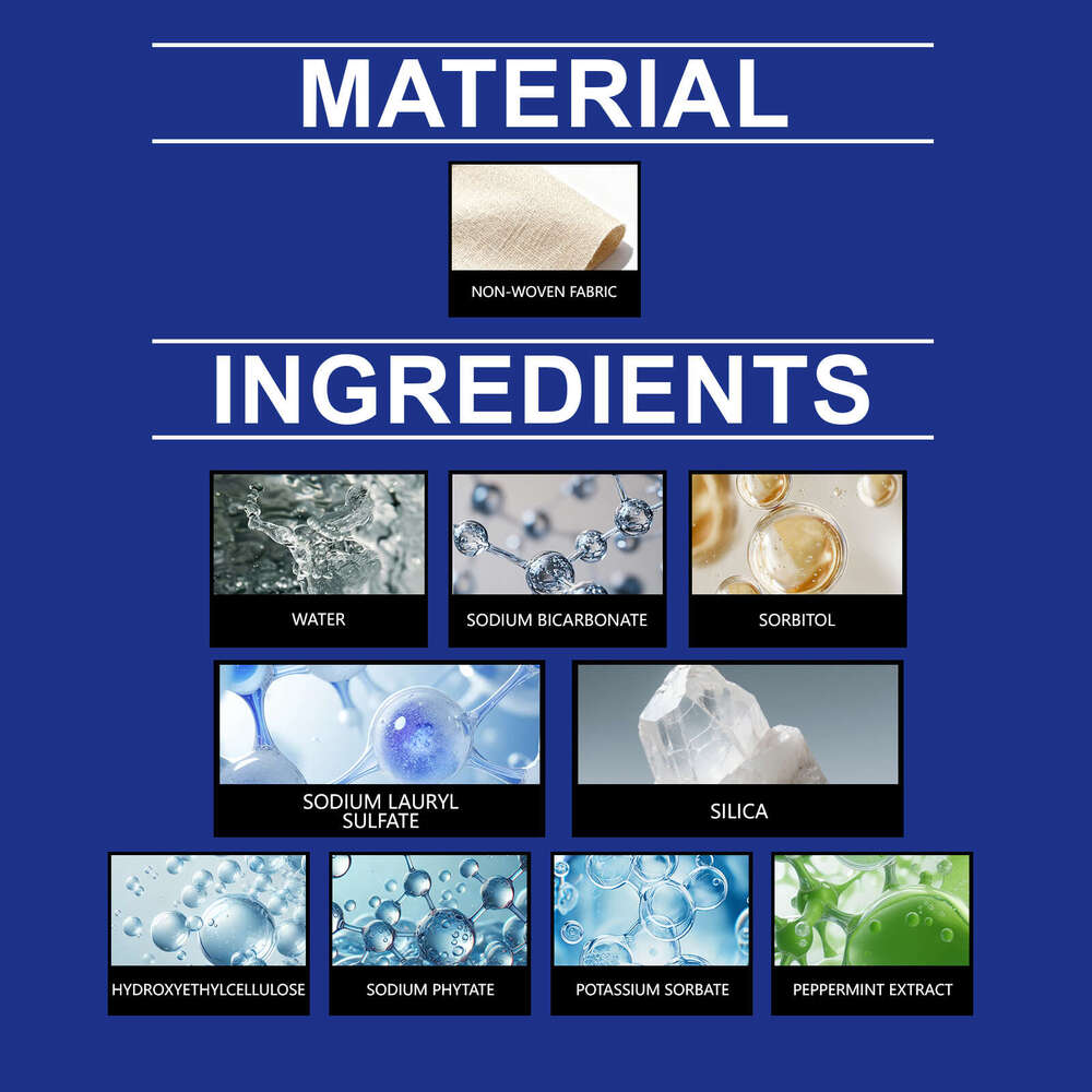 EELJOY Teeth Cleaning Wipes Gentle Ingredients Care for Pet Oral Health Finger Cots Clean Tartar S260203