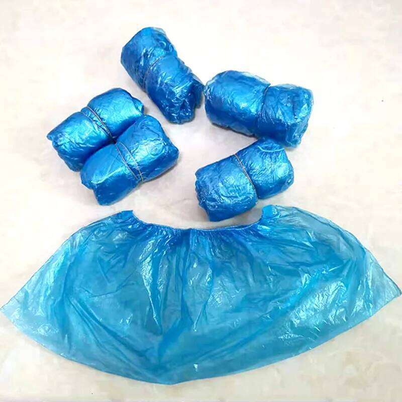 100Pcs Shoe Covers - Disposable Hygienic Boot Cover for Household, Construction, Workplace, Indoor Carpet Floor Protection S260204