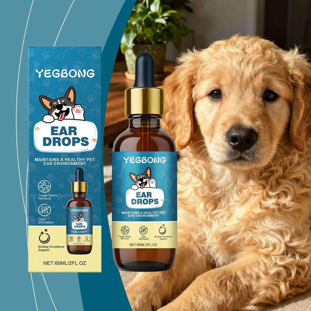 Yegbong Dog Ear Clean Pet Ears Gentle Ingredients Nourishing Care Drops S260203