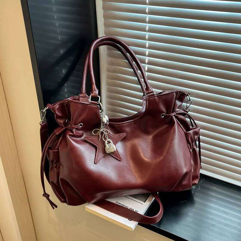 Fashionable Brand Design Tote New Retro Shoulder Bag Casual Large-capacity Crossbody Light Luxury High-end Women's Bags Y260204