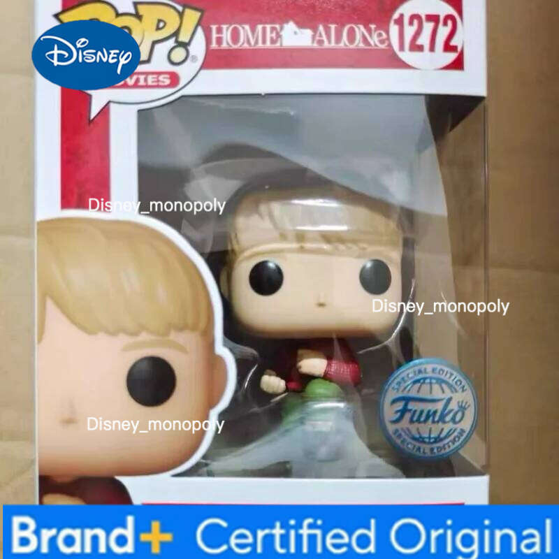 Disney Home Alone Kevin Harry Marv Action Figure Funko Pop Global Limited Figures model Toy Collection Christmas Statue Doll Ornament H260205