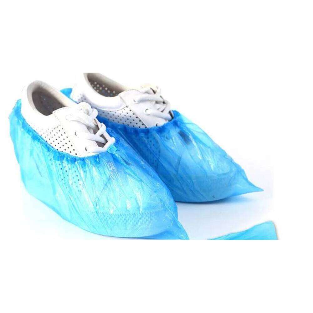 100PC Disposable Waterproof Non-slip Foot Rain Mud-proof Shoe Workplace Indoor Hygienic Boot Cover S260204