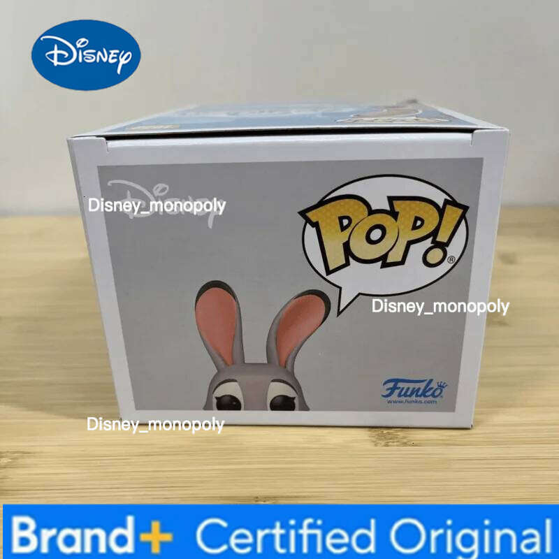 Disney Zootopia 2 Hopps #1652 Funko Pop Action Doll Model Genuine Judy Collectable Vinyl Figure Fan Children Christma Gifts H260205