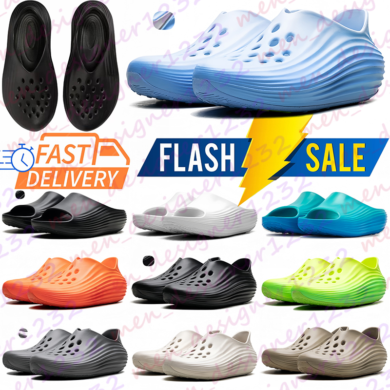 Designer React Rejuven 8 Slip On Sneakers Sandals Triple White Black Volt Glacier Blue Khaki Green Strike Team Red Orange Pulse Lightweight Running Sport Slides