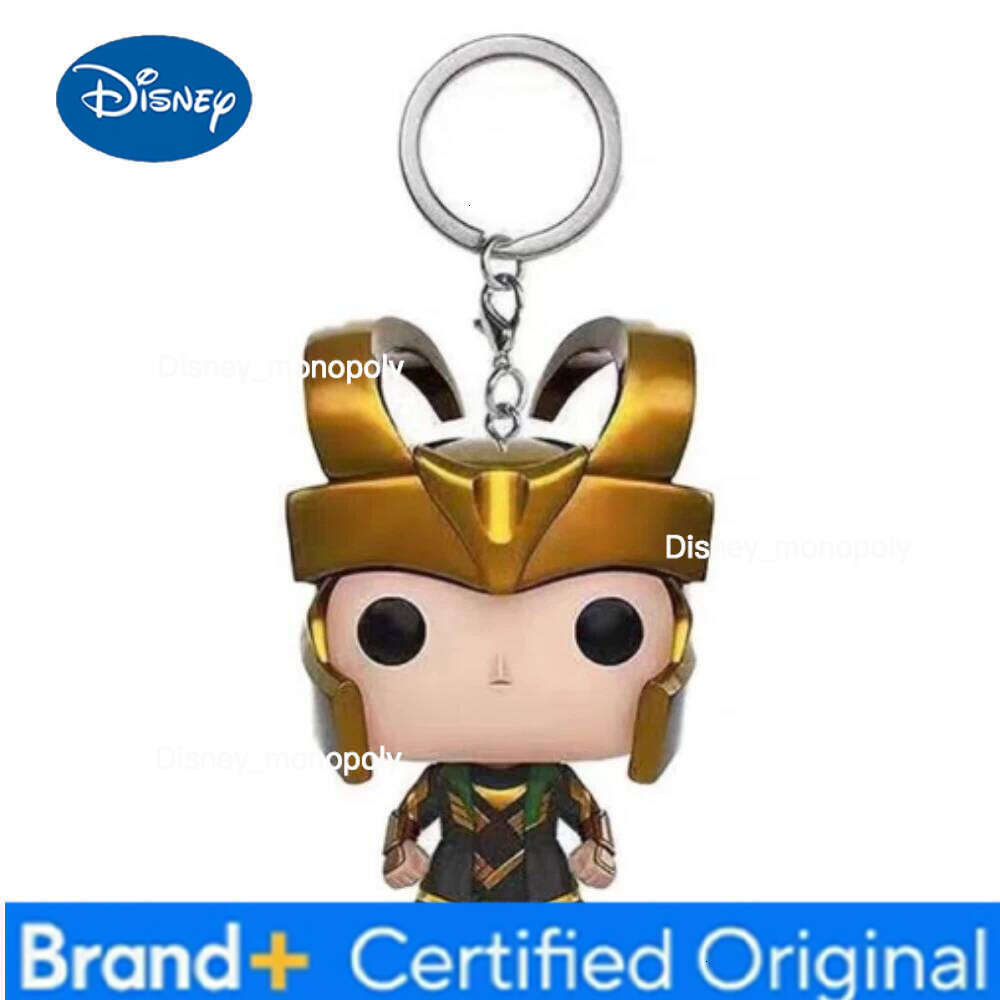 Disney hot Marvel Spider Man Creative Student Pendant Anime Peripheral Men's Car Keychain Fashion Women' Bag Accessories Gifts H260205