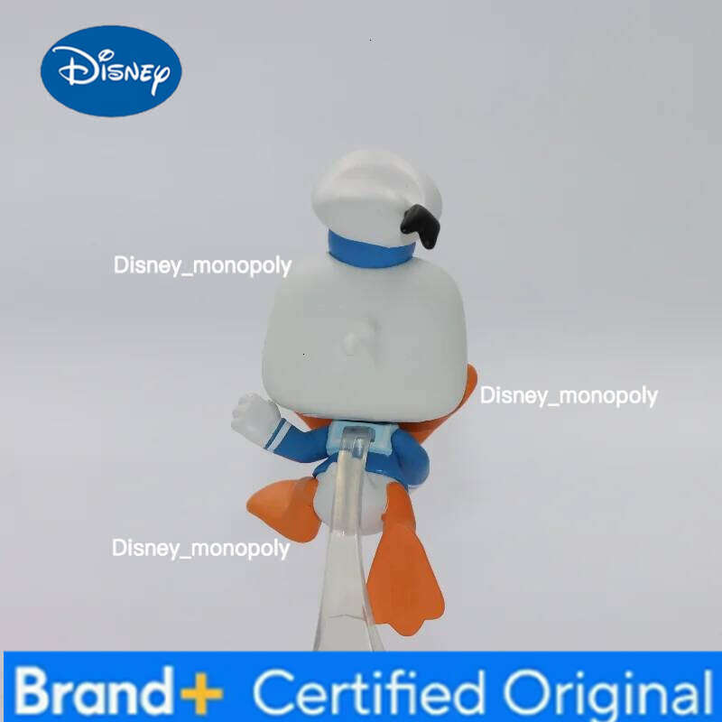 Disney Funko Pop Original ANGRY DONALD DUCK Anime Figure #1443 Vinyl Figures Figurine Doll Toy Gift for Kids Desktop Decoration H260205