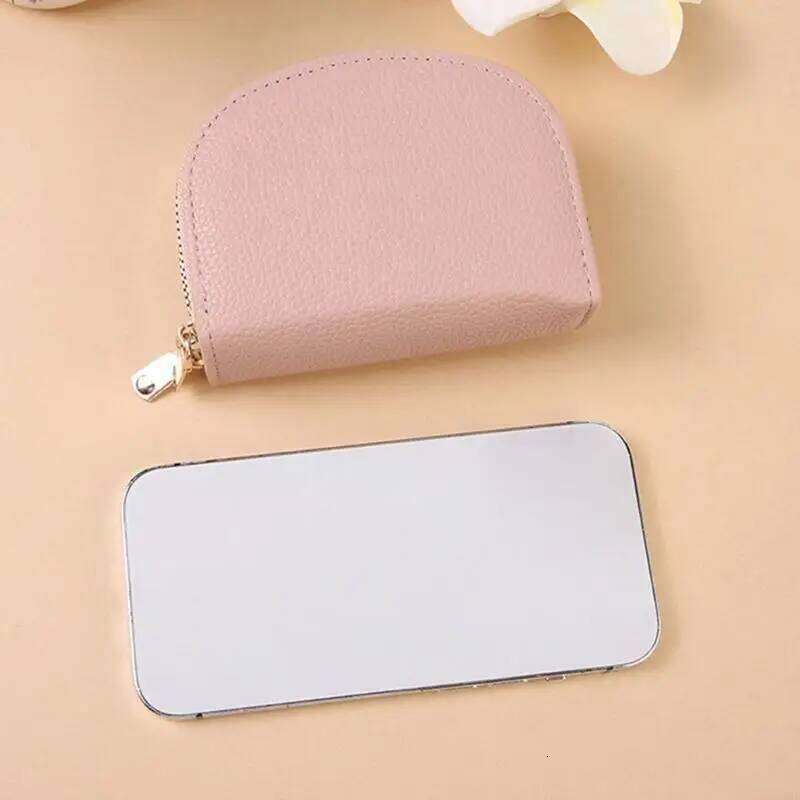 28GD PU Leather Storage Case Accordion Designs Card Holder And Coin Bag for Women Z260205