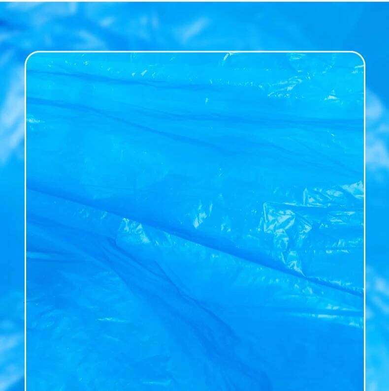 Disposable Thickened Dust Covers Shoe Transparent Pink Blue Indoor Waterproof and Dustproof Foot Cover S260204