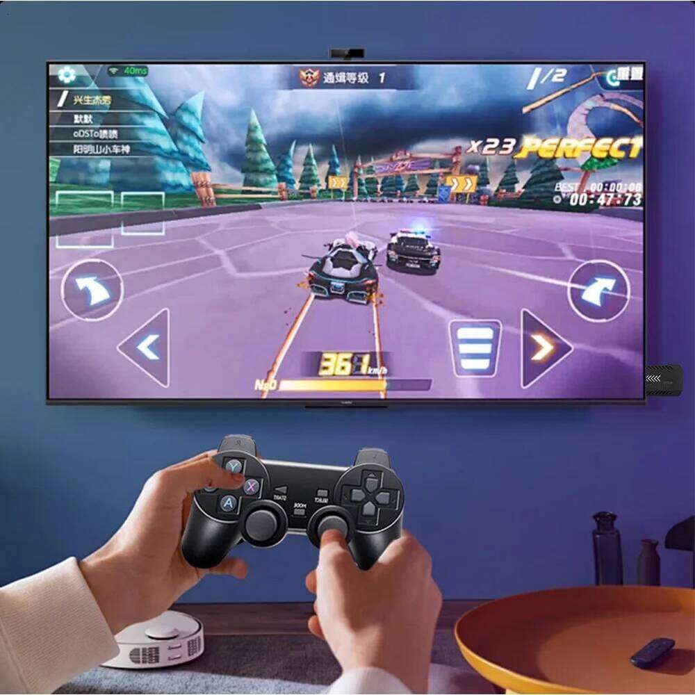 G11 Pro Retro Home Ultra Low Latency HD Video Game Console 4K HDMI-Compatible Output with 2.4G Wireless Dual Controllers H260205