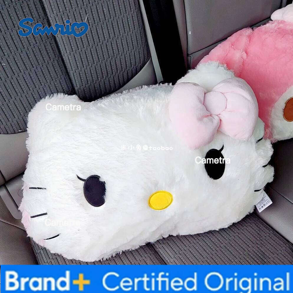 Sanrio Big Size Back Cushion Melody Hello Kitty Sofa Bed Bay Window Home Decor Pillow Hug Plushies Xmas Gift H260205