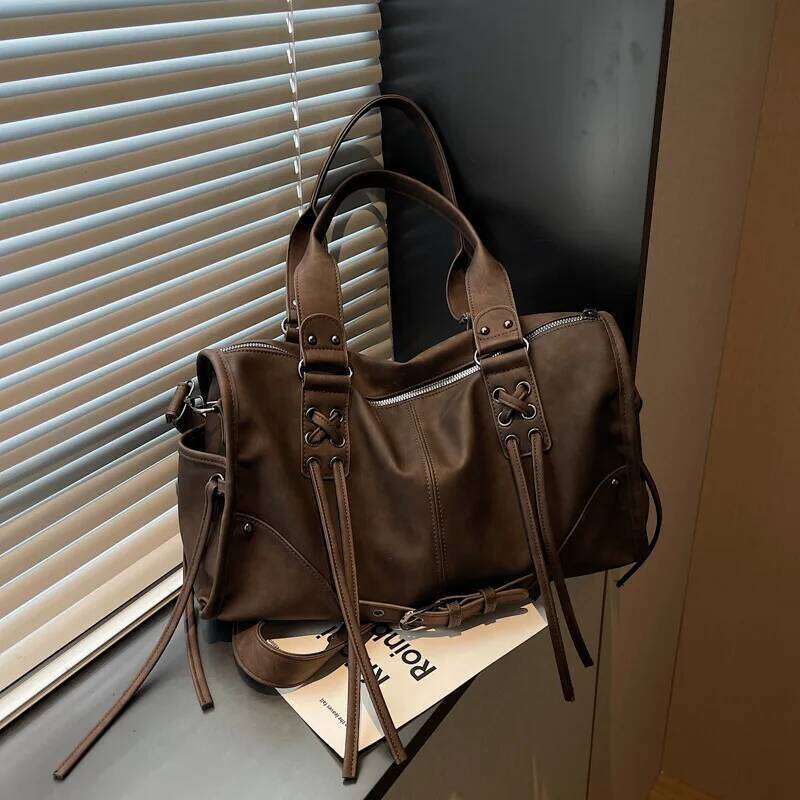 Large Capacity Tote Bags Shoulder Fashionable Versatile Purse and Handbags Simple Crossbody Bag for Women Y260204