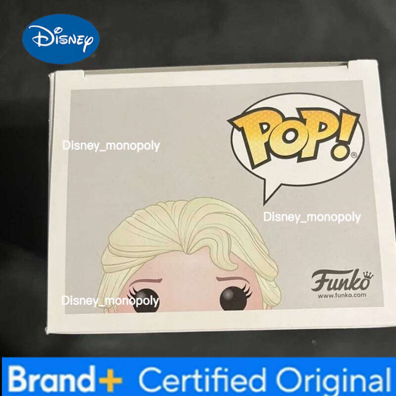 Disney Frozen Ii Elsa Funko Official Genuine Action Doll Model #581 Vinyl Sculpture Dolls Limited Edition Fan Collection Gift H260205