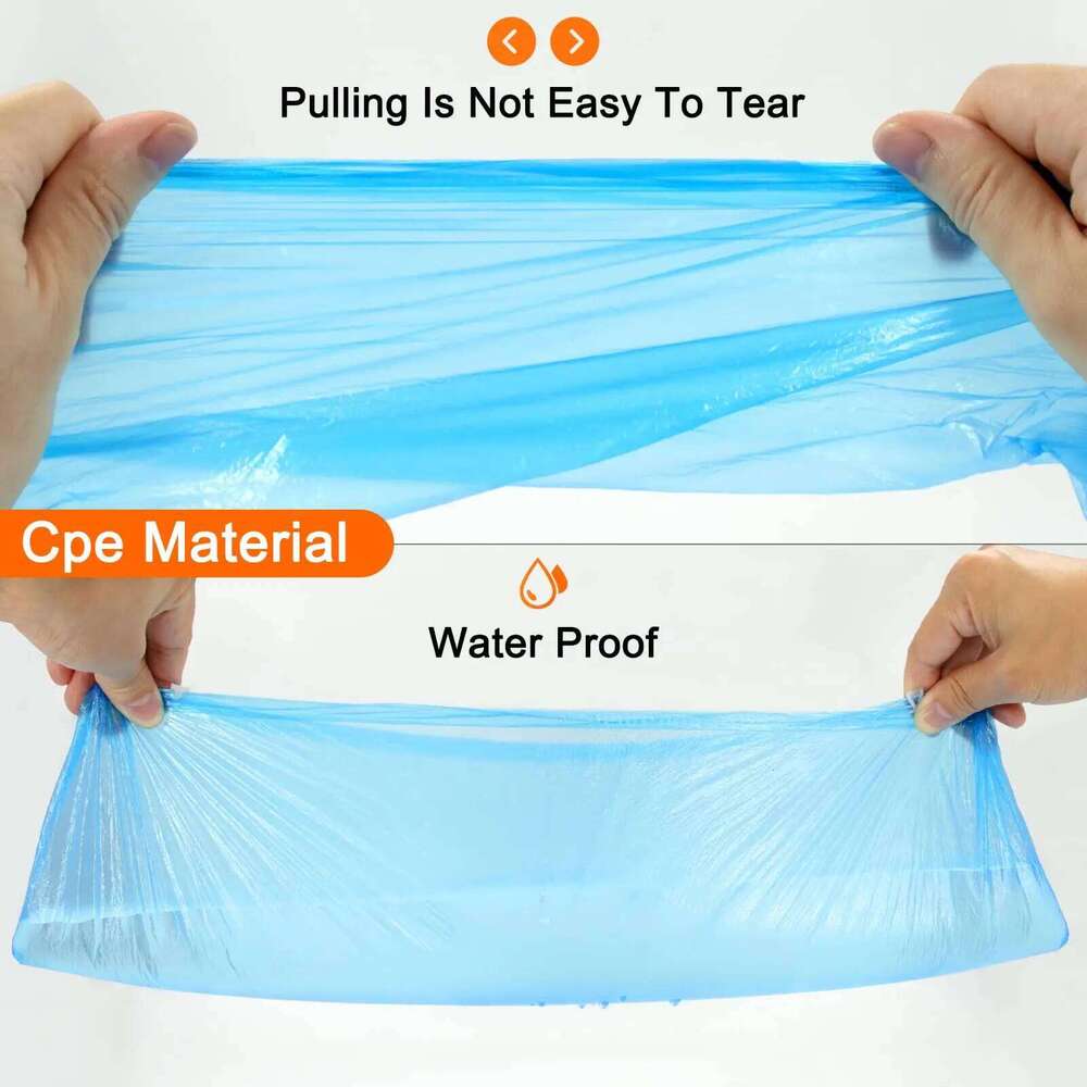 100PCS disposable waterproof shoe covers, stain-proof, durable, dust-proof and rainy days, suitable for home, office, laboratory S260204